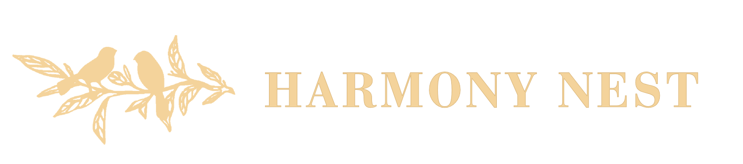 A black background with the word " harmony ".