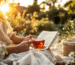 Girl with a tea reading